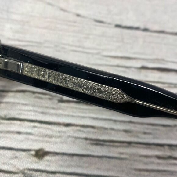 Spitfire Coco Cat Black Rimmed Glasses Clear Lenses - Picture 6 of 12